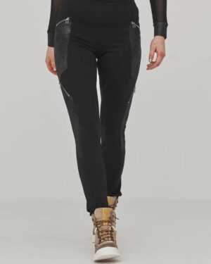 NADJA BLACK LEGGINGS