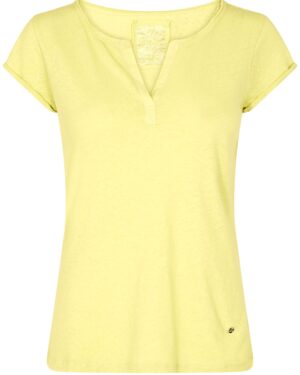 MOS MOSH TROY TEE YELLOW PLUM