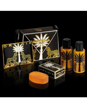 ORTIGIA AMBRA NERA HANDBAG GIFT SET
