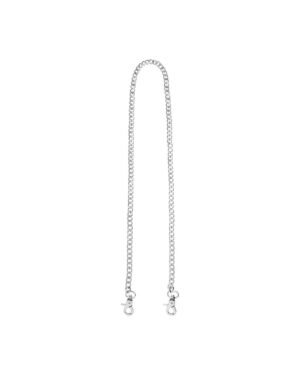 DEPECHE LONG HEAVY METAL CHAIN FOR BAG - SILVER