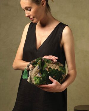 ONE HUNDRED STARS ACER STONE VELVET POUCH