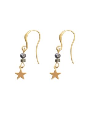 HULTQUIST GOLD AND SILVER EARRINGS 5563