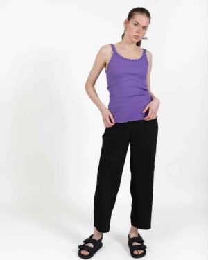 COSTER SILK LACE CAMISOLE WARM PURPLE