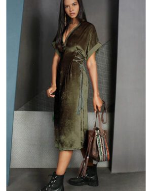 BL^NK SHANIA DRESS GREEN