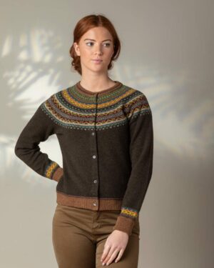 ERIBE ALPINE SHORT CARDIGAN HIGHLAND