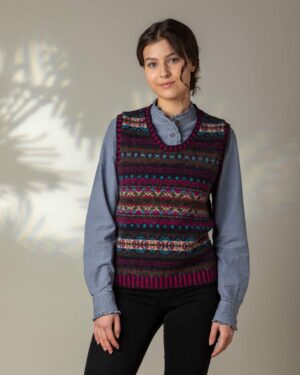 ERIBE WESTRAY VEST ELDERBERRY