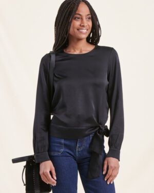 LA FEE MARABOUTEE TAPLH TOP BLACK