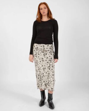 COSTER COPENHAGEN LANA WOOL LONG SLEEVE - BLACK