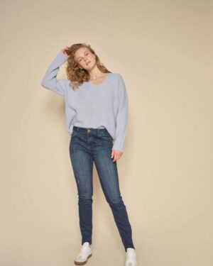 MOS MOSH BRADFORD GLEAM JEANS DARK BLUE