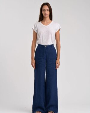 LA FEE MARABOUTEE BLANDIN PANTS BLUE