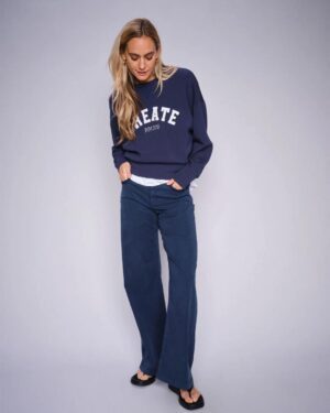 MOS MOSH DARA TREASURE PANT SPELLBOUND BLUE