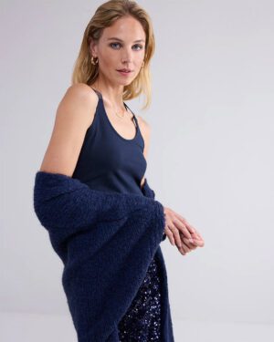 SUMMUM WOMAN SINGLET NAVY