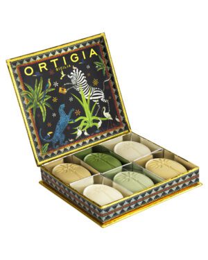 ORTIGIA JUNGLE ASSORTED - 6 OLIVE SOAPS