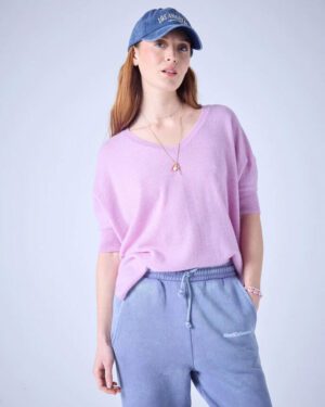 ABSOLUT CASHMERE KATE SWEATER PINK PEONY