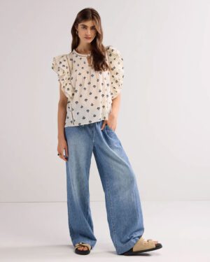 SUMMUM WOMAN PALAZZO PANT DENIM