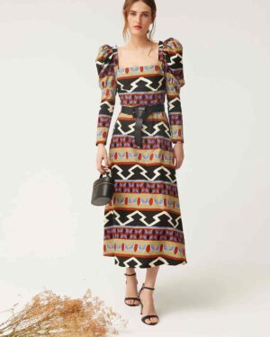 COOSY XCARET DRESS MULTI
