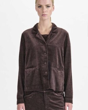 TRANSIT CORDUROY JACKET 260 MERLOT