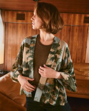 ONE HUNDRES STARS KIMONO RIVERS AND TREES NATURAL