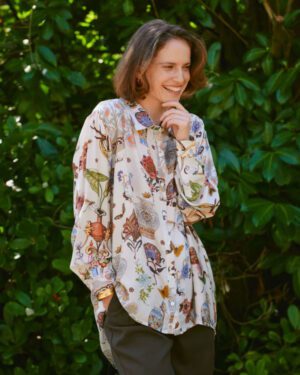 ONE HUNDRED STARS OVERSIZED SHIRT CORNUCOPIA