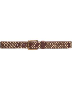 DEPECHE JEANS BELT 16340 BROWN