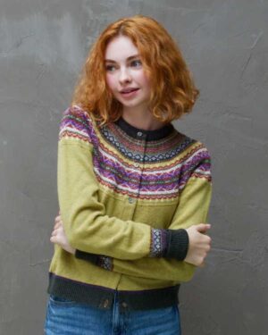 ERIBE ALPINE SHORT CARDIGAN FINDHORN