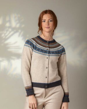 ERIBE ALPINE SHORT CARDIGAN TAURUS