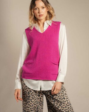 ERIBE CORRY V-NECK TANK TOP HONESTY