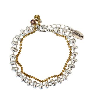 HULTQUIST CLASSIC BRACELET 5664 SILVER AND GOLD