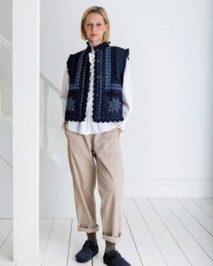 BONTÉ GWEN GILET DARK DENIM