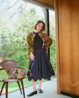 ONE HUNDRED STARS VELVET JACKET PRIMULA GOLD