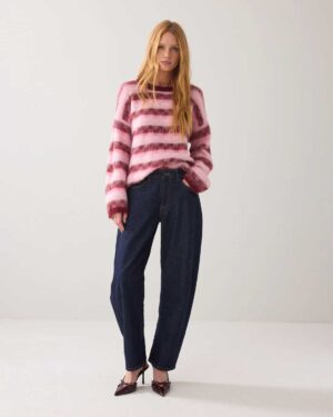 SUMMUM WOMAN COCOON-FIT JEANS BLUE