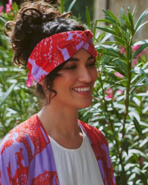 ONE HUNDRED STARS HEADBAND GIANT WILLOW VIOLET