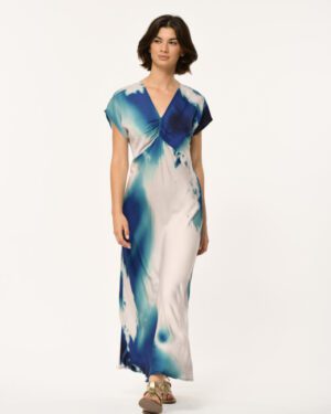 LA FEE MARABOUTEE FALICIA DRESS BLUE