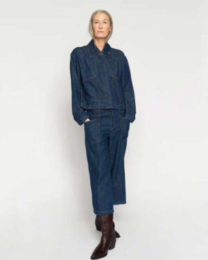 MOS MOSH CULOTTE ARGE JEANS DARK BLUE