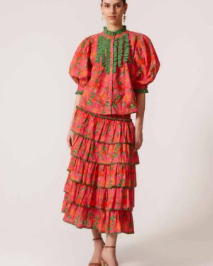 COOSY LIORA SKIRT ROSA