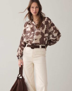 SUMMUM WOMAN SUEDE BELT BROWN