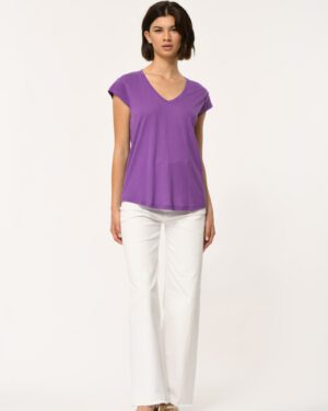 LA FEE MARABOUTEE DAVIA TEE PANSY