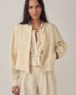 MAISON HOTEL OTELO JACKET IVORY WHISPER