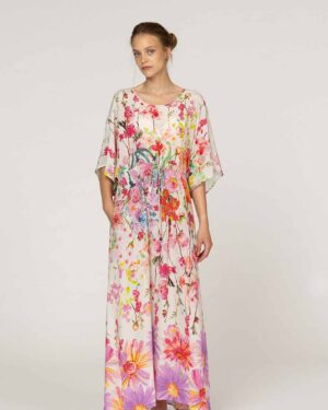 INOA PEONY DRESS MAGNIFICENT GARDEN/VANILLA