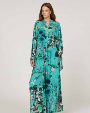 INOA BONNIE TOP FLORA GREEN