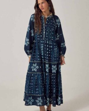 MAISON HOTEL KUMO DRESS OCEAN INK