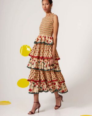 COOSY ORLANE DRESS RED